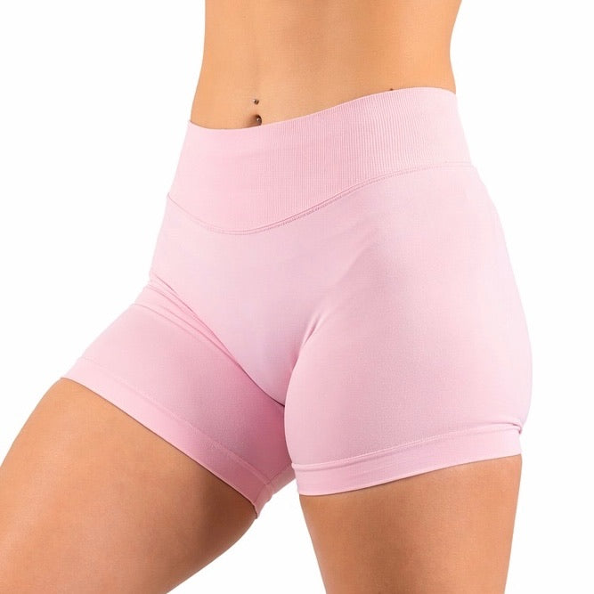 Seamless Sculpt Shorts - Petal Pink