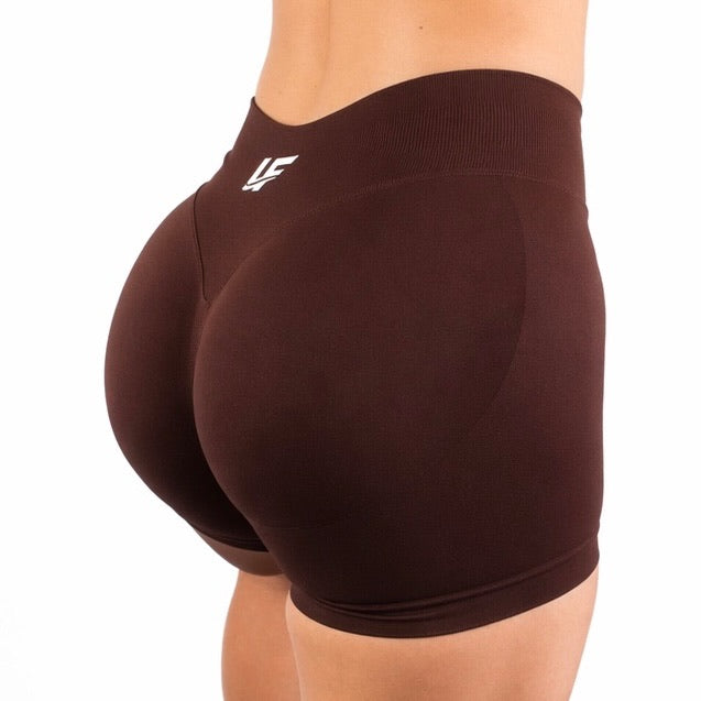 Seamless Sculpt Shorts - Coffee