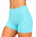 Seamless Sculpt Shorts - Sky Blue