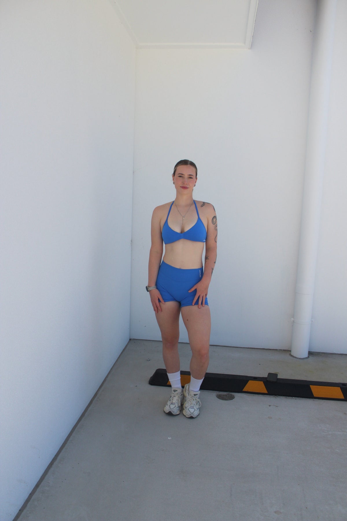 Seamless Set- Electric Blue